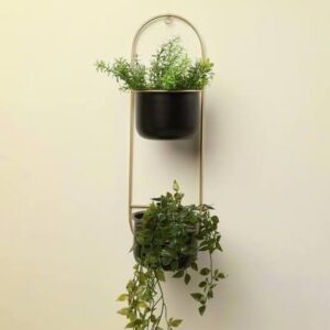 Bold Artistic Metal Wall Planter